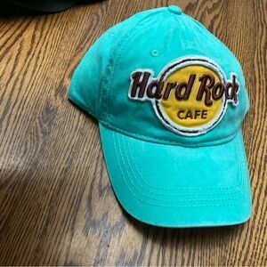BP-Hard Rock Cafe Teal Baseball Cap